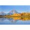 Usa Grand Teton National Park; Wyoming Mount Moran In Distance Landscape Of Oxbow Bend On Snake River Print